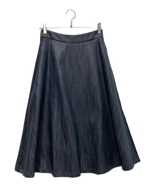 ELLA（エラ）eLLa (エラ) denim oil cloth  denim oil cloth jacket&skirt インディゴ サイズ:Free 未使用品の古着・服飾アイテム