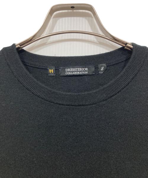 DRESSTERIOR（ドレステリア）DRESSTERIOR (ドレステリア) 干場義雅 (ホシバ ヨシマサ) シルクカシミヤニット ブラック サイズ:Sの古着・服飾アイテム