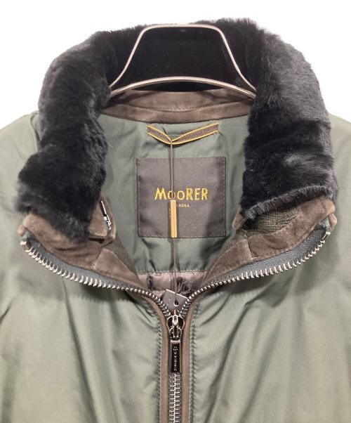 MOORER（ムーレー）MOORER (ムーレー) CELOTTI KMダウンジャケット オリーブ サイズ:46の古着・服飾アイテム