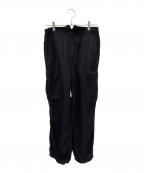 AP STUDIOエーピーストゥディオ）の古着「ピグメントカーゴパンツ」｜ブラック