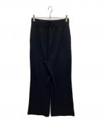 DEUXIEME CLASSEドゥーズィエム クラス）の古着「refined パンツ」｜ブラック