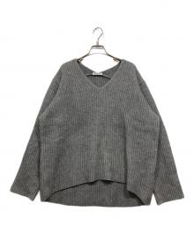 EVERYDAY I LIKE.（エヴリデイ アイ ライク）の古着「COZY Vネックニット」｜グレー