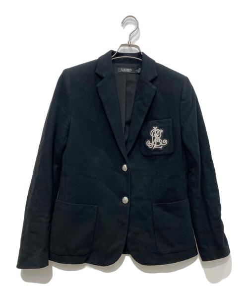 LAUREN RALPH LAUREN（ローレン ラルフ ローレン）LAUREN RALPH LAUREN (ローレン ラルフ ローレン) ブリオンジャガードブレザー ブラック サイズ:Mの古着・服飾アイテム