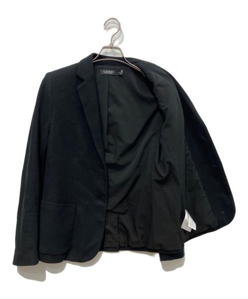 LAUREN RALPH LAUREN（ローレン ラルフ ローレン）LAUREN RALPH LAUREN (ローレン ラルフ ローレン) ブリオンジャガードブレザー ブラック サイズ:Mの古着・服飾アイテム