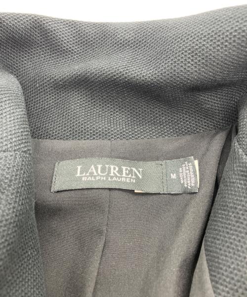 LAUREN RALPH LAUREN（ローレン ラルフ ローレン）LAUREN RALPH LAUREN (ローレン ラルフ ローレン) ブリオンジャガードブレザー ブラック サイズ:Mの古着・服飾アイテム