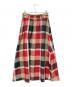 BLUE LABEL CRESTBRIDGE (ブルーレーベルクレストブリッジ) チェックスカート レッド サイズ:38：5000円