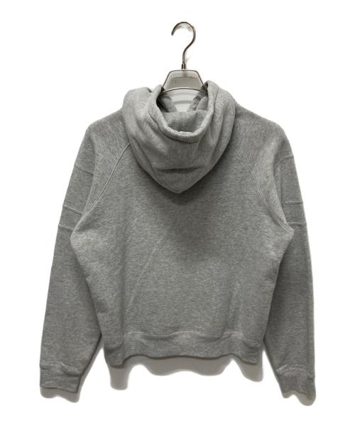 Saint Laurent Paris（サンローランパリ）Saint Laurent Paris (サンローランパリ) ロゴ刺繍フーディ グレー サイズ:Lの古着・服飾アイテム