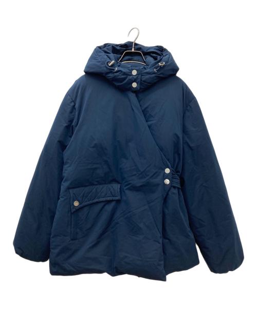 GANNI（ガニー）GANNI (ガニー) リサイクルパファージャケット ネイビー サイズ:38の古着・服飾アイテム
