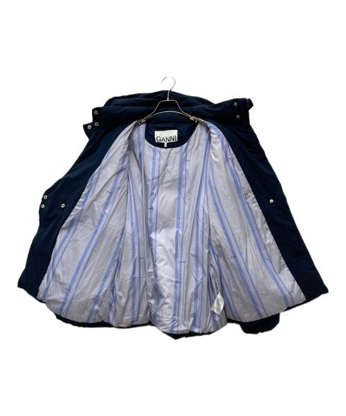 GANNI（ガニー）GANNI (ガニー) リサイクルパファージャケット ネイビー サイズ:38の古着・服飾アイテム