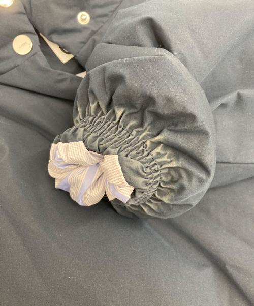 GANNI（ガニー）GANNI (ガニー) リサイクルパファージャケット ネイビー サイズ:38の古着・服飾アイテム