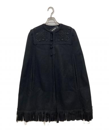 中古・古着通販】DSQUARED2 (ディースクエアード) フリンジケープ