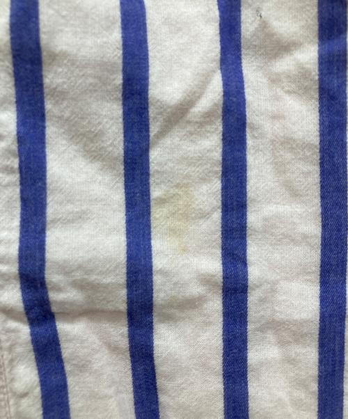 ne quittez pas（ヌキテパ）ne quittez pas (ヌキテパ) Cotton Voile Stripe Waist Gather Dress ピンク サイズ:Ｍの古着・服飾アイテム