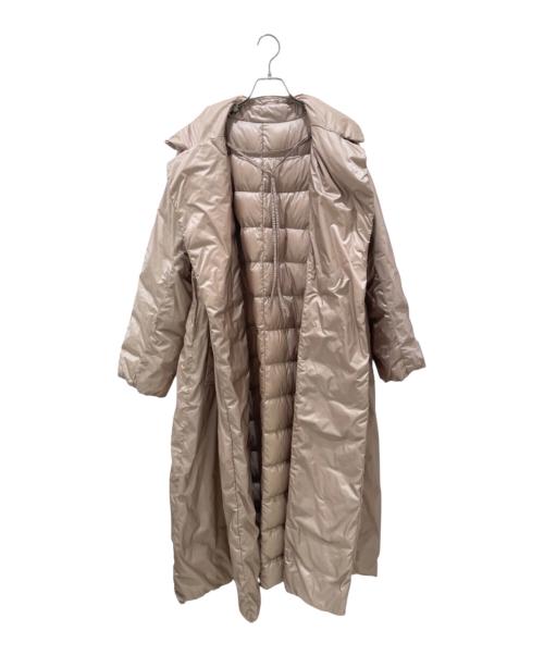 MONCLER（モンクレール）MONCLER (モンクレール) LAUZEE ダウンコート ベージュ サイズ:1の古着・服飾アイテム