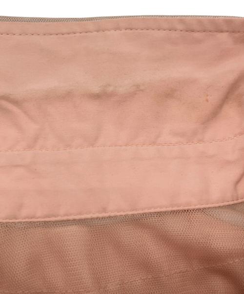 SEIVSON（セイヴソン）SEIVSON (セイヴソン) ストライププリーツロングシャツ ピンク サイズ:Freeの古着・服飾アイテム