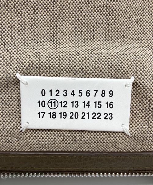 Maison Margiela（メゾンマルジェラ）Maison Margiela (メゾンマルジェラ) 5AC HANDBAG EAST WEST ブラウンの古着・服飾アイテム