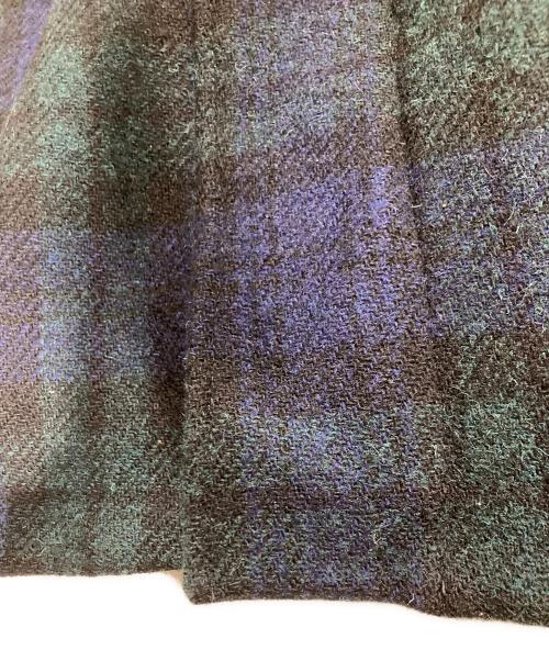 BROOKS BROTHERS（ブルックスブラザーズ）BROOKS BROTHERS (ブルックスブラザーズ) Harris Tweed (ハリスツイード) ウォーキングコート ネイビー サイズ:Mの古着・服飾アイテム