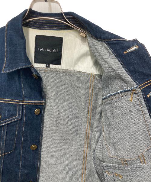 1piu1uguale3（ウノピュウノウグァーレトレ）1piu1uguale3 (ウノピュウノウグァーレトレ) デニムジャケット インディゴ サイズ:3の古着・服飾アイテム