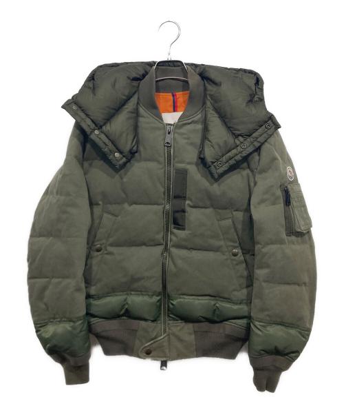 MONCLER（モンクレール）MONCLER (モンクレール) ダウンジャケット / LEOPOLD オリーブの古着・服飾アイテム