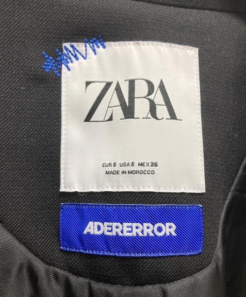 ZARA（ザラ）ZARA (ザラ) ADER error (アーダーエラー) Oversize Collar Bomber Jacket ブラック サイズ:Sの古着・服飾アイテム