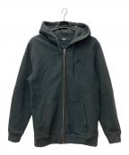 stussyステューシー）の古着「ジップパーカー」｜グレー
