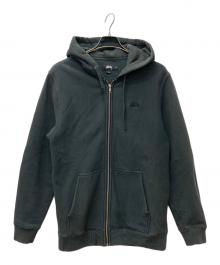 stussy（ステューシー）の古着「ジップパーカー」｜グレー