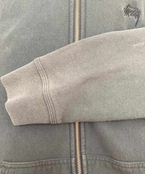 stussy（ステューシー）stussy (ステューシー) ジップパーカー グレー サイズ:Lの古着・服飾アイテム
