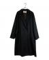 ADORE（アドーア）の古着「ライトメルトンコート」｜ブラック