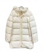 ANAYIアナイ）の古着「マットタフタダウンコート」｜ホワイト