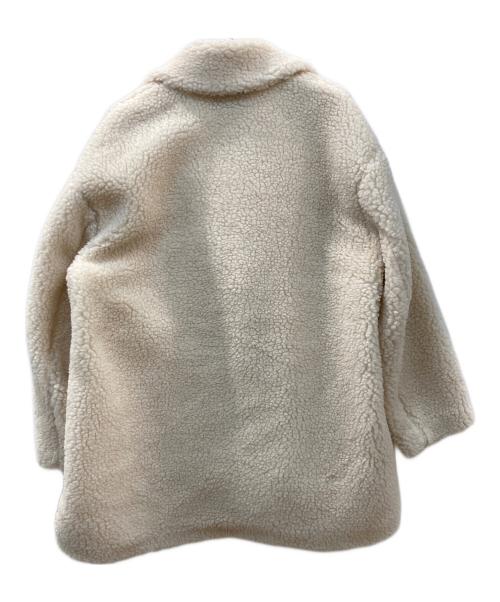 ADORE（アドーア）ADORE (アドーア) ウールボアジャケット アイボリー サイズ:38の古着・服飾アイテム