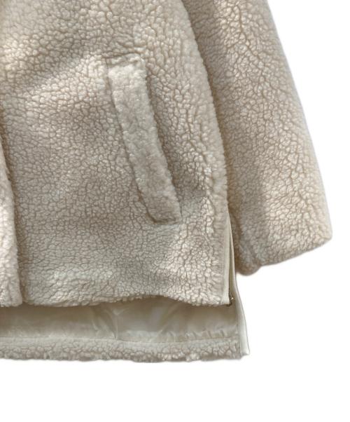 ADORE（アドーア）ADORE (アドーア) ウールボアジャケット アイボリー サイズ:38の古着・服飾アイテム