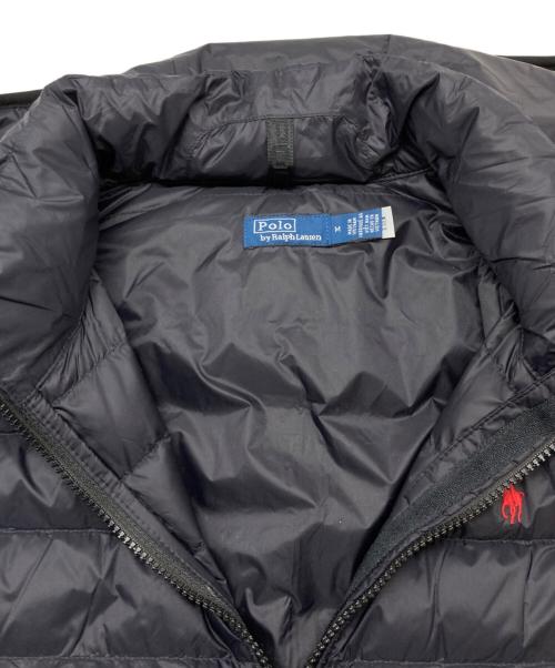 POLO RALPH LAUREN（ポロ・ラルフローレン）POLO RALPH LAUREN (ポロ・ラルフローレン) ウォーターリペラント パッカブル ベスト ネイビー サイズ:Ｍの古着・服飾アイテム