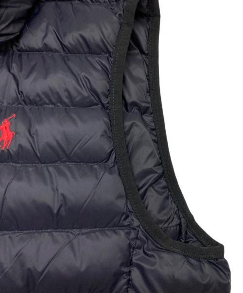 POLO RALPH LAUREN（ポロ・ラルフローレン）POLO RALPH LAUREN (ポロ・ラルフローレン) ウォーターリペラント パッカブル ベスト ネイビー サイズ:Ｍの古着・服飾アイテム