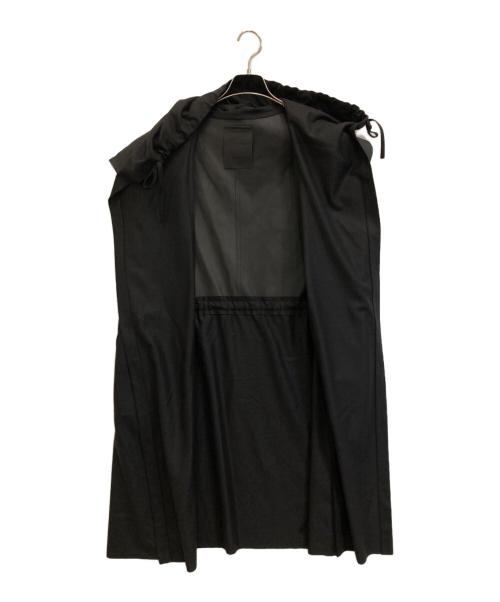 Rawtus（ロゥタス）Rawtus (ロゥタス) レザー切替ロングベスト ブラウン サイズ:38の古着・服飾アイテム