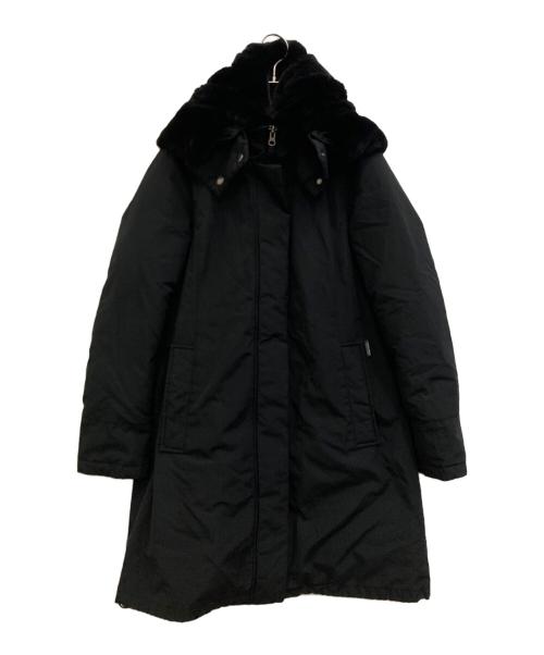 WOOLRICH（ウールリッチ）WOOLRICH (ウールリッチ) BOW BRIDGEダウンコート ブラック サイズ:Sの古着・服飾アイテム