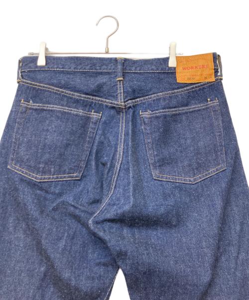 WORKERS（ワーカーズ）WORKERS (ワーカーズ) Lot 801XH, Straight Jeans(ロット はちまるいち エックスエイチ、ストレート ジーンズ) インディゴ サイズ:SIZE W36×L31の古着・服飾アイテム
