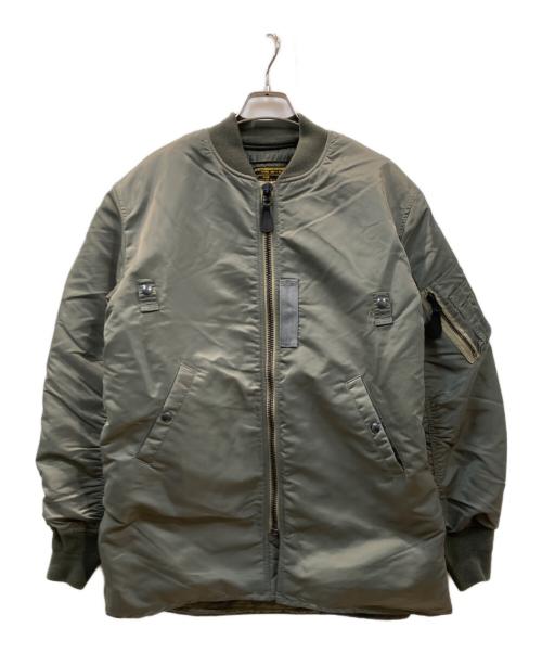 waiper（ワイパー）WAIPER (ワイパー) MA-1 ALL フライトコート オリーブ サイズ:Mの古着・服飾アイテム