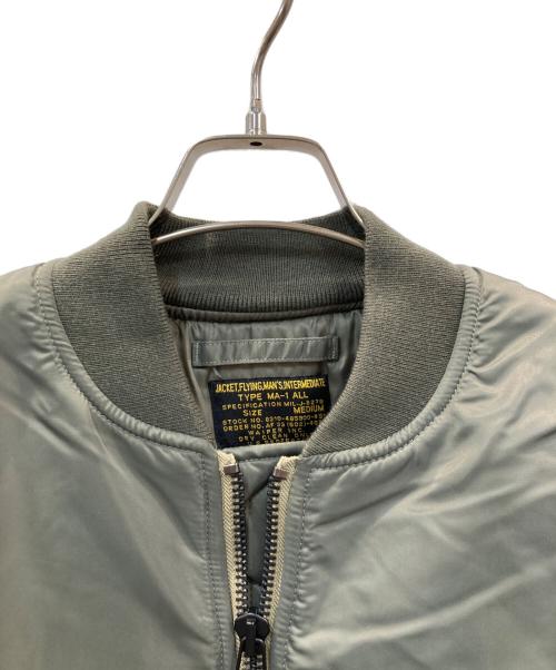 waiper（ワイパー）WAIPER (ワイパー) MA-1 ALL フライトコート オリーブ サイズ:Mの古着・服飾アイテム
