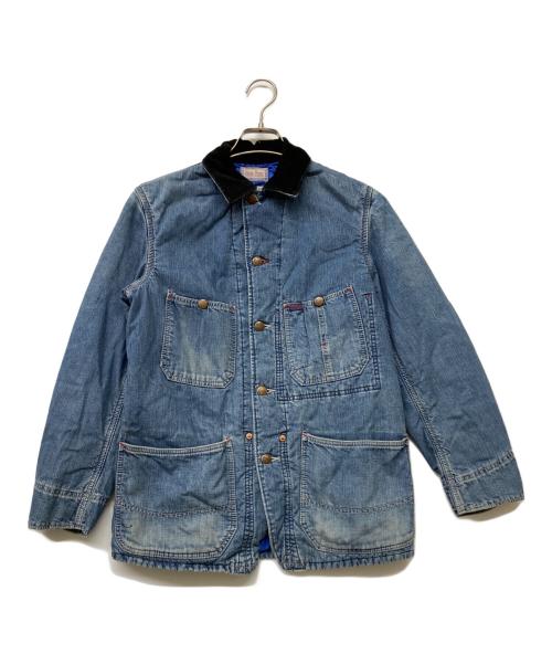 BLUE BLUE（ブルーブルー）BLUE BLUE (ブルーブルー) 中綿カバーオール インディゴ サイズ:XSの古着・服飾アイテム