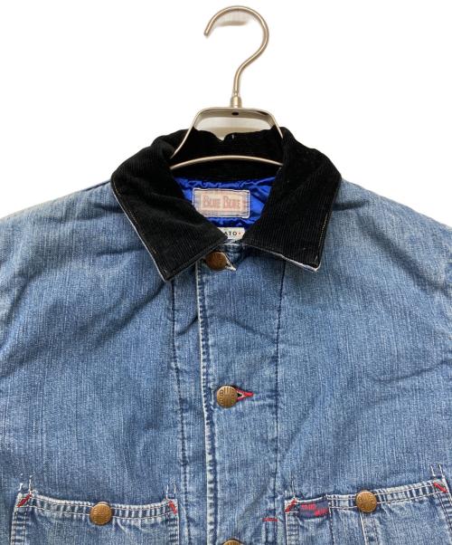 BLUE BLUE（ブルーブルー）BLUE BLUE (ブルーブルー) 中綿カバーオール インディゴ サイズ:XSの古着・服飾アイテム