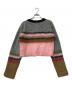 MAISON SPECIAL (メゾンスペシャル) Multi Border Short Length Knit Tops(マルチ ボーダー ショート レングス ニット トップス) ピンク サイズ:Free：5000円