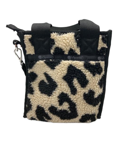LeSportsac（レスポートサック）LeSportsac (レスポートサック) レオパードボア2WAYバッグ ベージュの古着・服飾アイテム