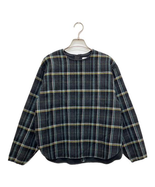 OHGA（オオガ）OHGA (オオガ) チェックブラウス グリーン サイズ:Fの古着・服飾アイテム