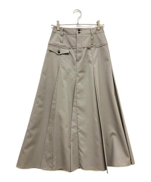 PUBLIC TOKYO（パブリックトウキョウ）PUBLIC TOKYO (パブリックトウキョウ) クリースプリーツスカート グレー サイズ:SIZE 1の古着・服飾アイテム