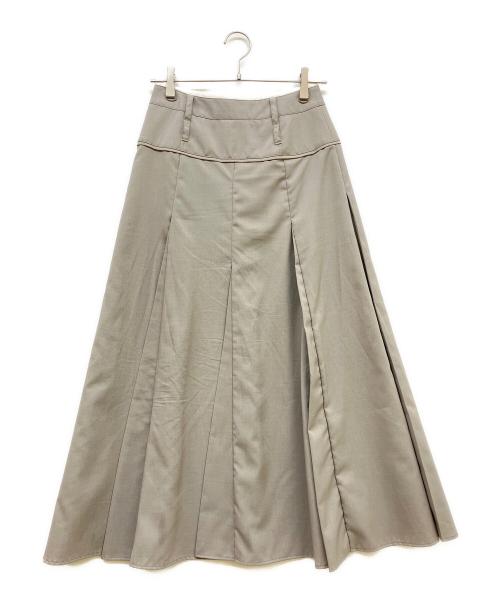 PUBLIC TOKYO（パブリックトウキョウ）PUBLIC TOKYO (パブリックトウキョウ) クリースプリーツスカート グレー サイズ:SIZE 1の古着・服飾アイテム