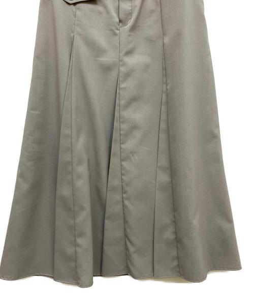 PUBLIC TOKYO（パブリックトウキョウ）PUBLIC TOKYO (パブリックトウキョウ) クリースプリーツスカート グレー サイズ:SIZE 1の古着・服飾アイテム