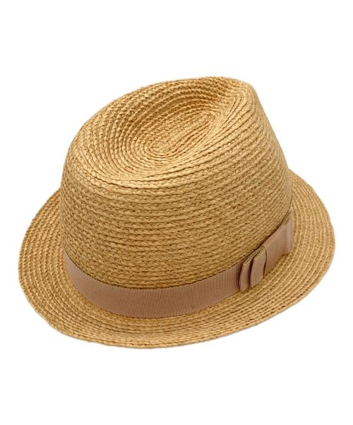 HELEN KAMINSKI（ヘレンカミンスキー）HELEN KAMINSKI (ヘレンカミンスキー) ラフィアハット ナチュラルの古着・服飾アイテム