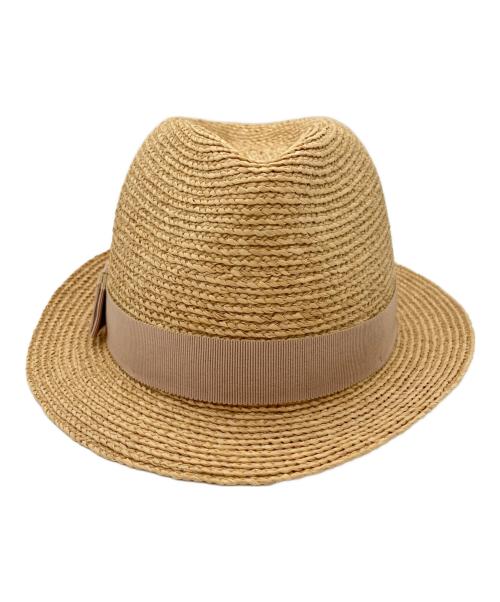 HELEN KAMINSKI（ヘレンカミンスキー）HELEN KAMINSKI (ヘレンカミンスキー) ラフィアハット ナチュラルの古着・服飾アイテム