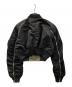 DIESEL (ディーゼル) クロップドボンバージャケット ブラック サイズ:XS：10000円