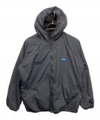 KAVUカブー）の古着「KAVU リバーシブルファージャケット」｜ブラック