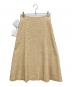 IENA LA BOUCLE (イエナ ラ ブークル) LINTON (リントン) ツイードフレアスカート ベージュ サイズ:36 未使用品：7000円